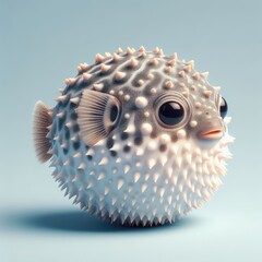 baby puffer fish
