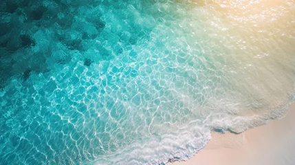 Foto op Canvas Emerald Enchantment: Captivating Oceanic Beauty © Marina