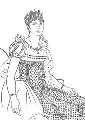 Joséphine de Beauharnais, french empress, 1763-1814