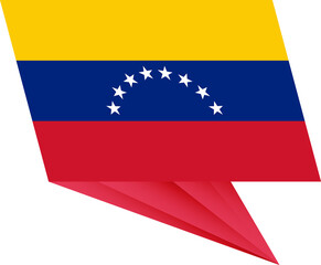 Venezuela pin flag