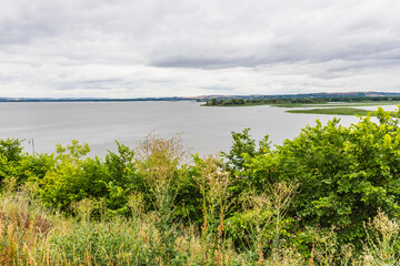 views of The Sviyaga Rivers, near Assumption Cathedral and Monastery of the town-island of Sviyazhsk near Kazan, Russia, UNESCO World Heritage Site