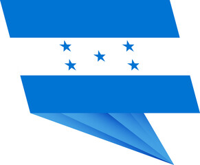 Honduras pin flag