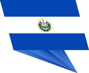 El Salvador pin flag