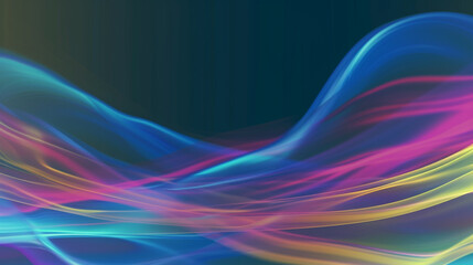 Transition Film Leader Effect Color Waves Flowing Abstract Background. Creative background