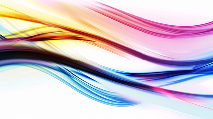 Transition Film Leader Effect Color Waves Flowing Abstract Background. Creative background