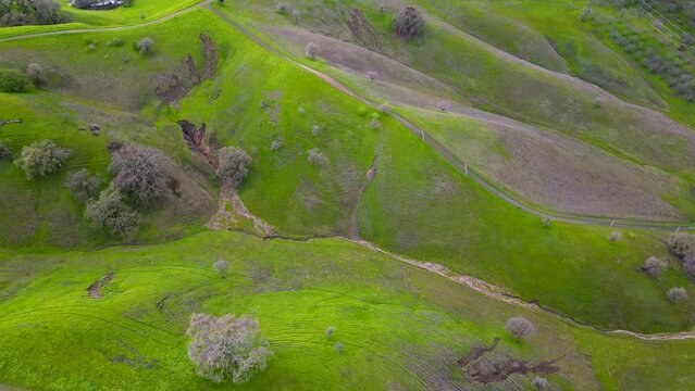 California's Suburb Housing by Drone Footage: Residential Hills of Sugarloaf and Mt. Diablo 360 view #7
