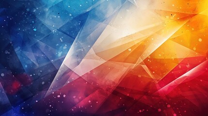 abstract colorful geometric background created with Generative AI