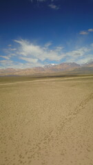 Fototapeta na wymiar Desert landscape in the Mendoza Andes