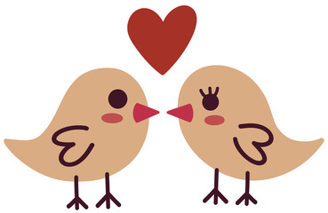 Little Birds in Love