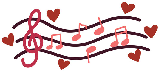 Love Song Musical Notes