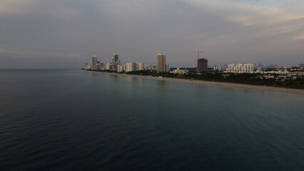 city skyline at dusk © Elvis