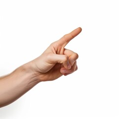 hand pointing