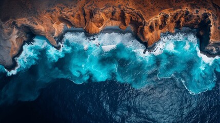 Obraz premium Drone's Eye View