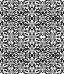 Black seamless abstract pattern. Overlay for background and backdrop. Ornamental design. PNG graphic illustration with transparent background.