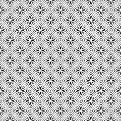 Fototapeta premium Black seamless abstract pattern. Overlay for background and backdrop. Ornamental design. PNG graphic illustration with transparent background.