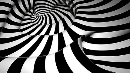 Photo_3D_geometric_abstract_twist_background