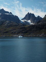 Obraz premium Prince Christian Straits Greenland