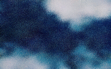 Beautiful abstract blue sky color gradient background with noise or grunge texture effect. Blue grunge texture background. Blue grainy background. Grainy color gradient. Available for copy space.