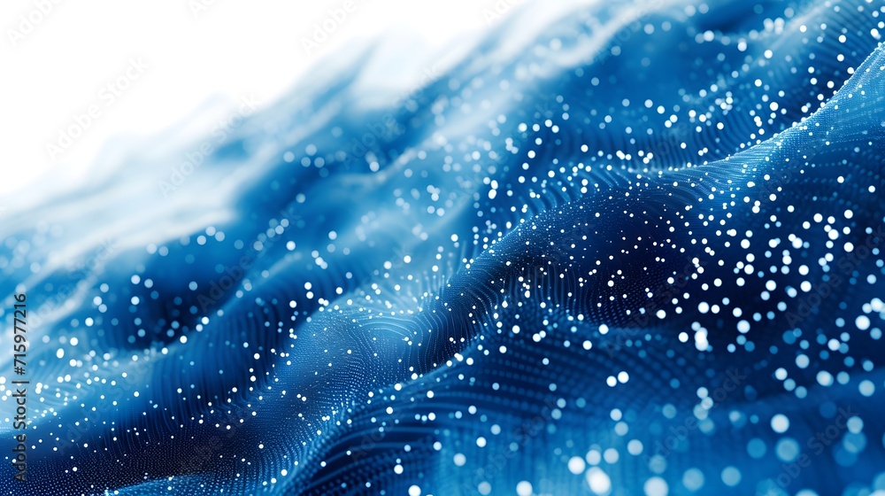 Poster background with waves, a blue and white background with dots on it and a white background with dots 