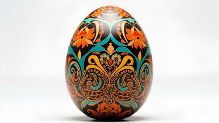 colorful chocolate easter eggs