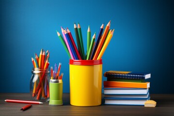 Obraz premium Art/ School stationery concept