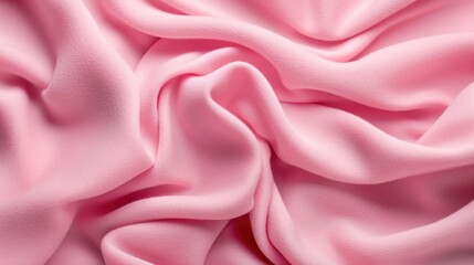 Fototapeta premium Soft and luxurious pink wool fabric, perfect for clothing and adding a touch of elegance to fashion creations.