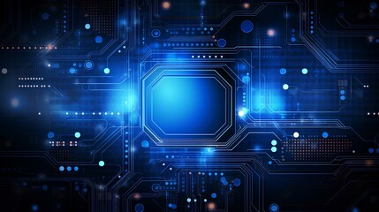 Naklejka premium futuristic abstract technological background