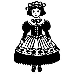 illustration of a princess