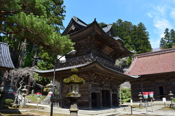Obraz premium 善法寺（ぜんぽうじ）山形県鶴岡市