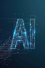 AI Learning and Artificial Intelligence Concept, modern technology