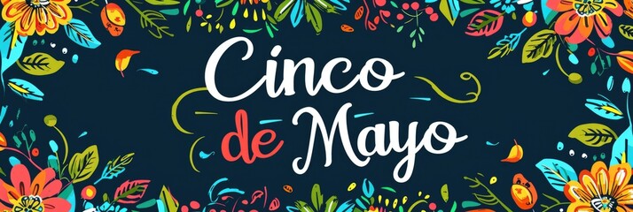  Holiday Celebration Banner for Cinco De Mayo