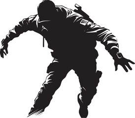 Laws Legacy Intense Police Fury Symbol Vigorous Vigilantes Police and Violence Vector