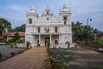 Catholic church in Goa, India