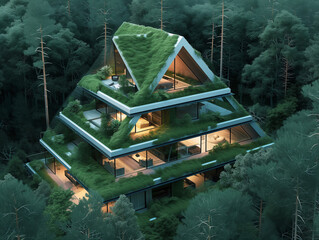 Luxury Home Deep in the Forest or Jungle