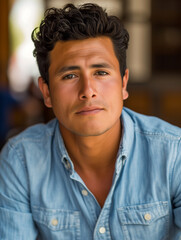 Portrait of a Hispanic Man