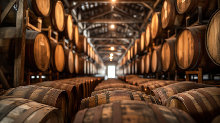 Storage Facility for Barrels of Whisky or Scotch