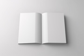 White Pages of a Book Generative AI