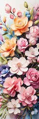 A bookmark floral design - 716011650
