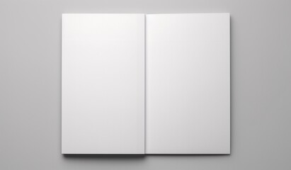White Paper with Blank Pages Generative AI