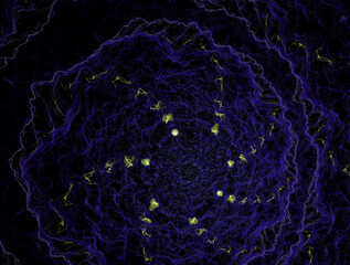 Imaginatory fractal abstract background Image