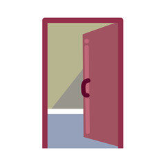Doorway icon clipart avatar logotype isolated vector illustration