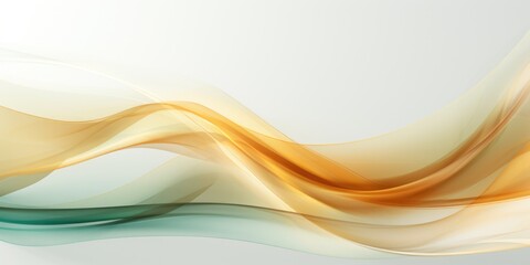 a white and beige background with a beige wave, in the style of light leaks, light orange and gold, light orange and light gold, serene visuals