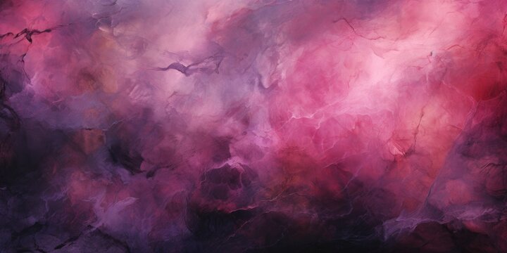 a purple colored painting has a textured background, in the style of dark silver and dark pink, glowing lights, flickr, grandiose color schemes