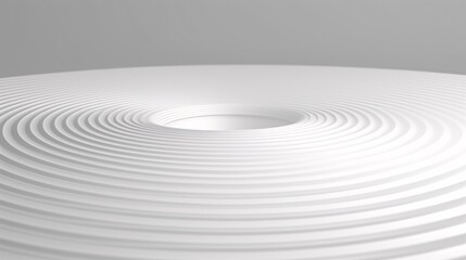 White Circle with a Hole in the Middle Generative AI