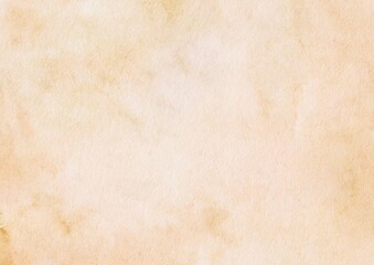 Old paper pale brown background texture, watercolor paper in sepia tone