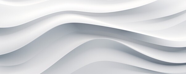 White Wave Pattern Generative AI