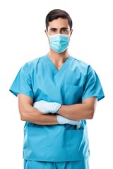 Professional Doctor in Lab Coat, AI Generated