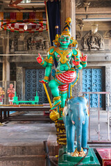 Chennai, India.  View of Arulmigu Kapaleeswarar Temple.