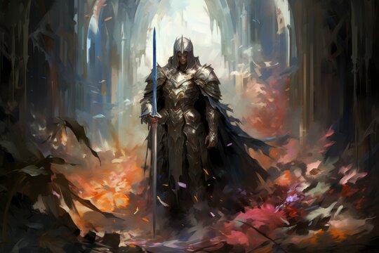 Holy paladin - Generative AI