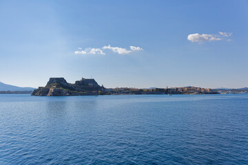 Breathtaking Corfu Panorama with Old Venetian Fortress